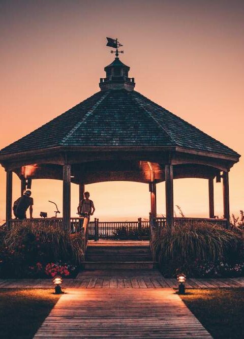 Timber Frame Pavilions in Outdoor Event Spaces