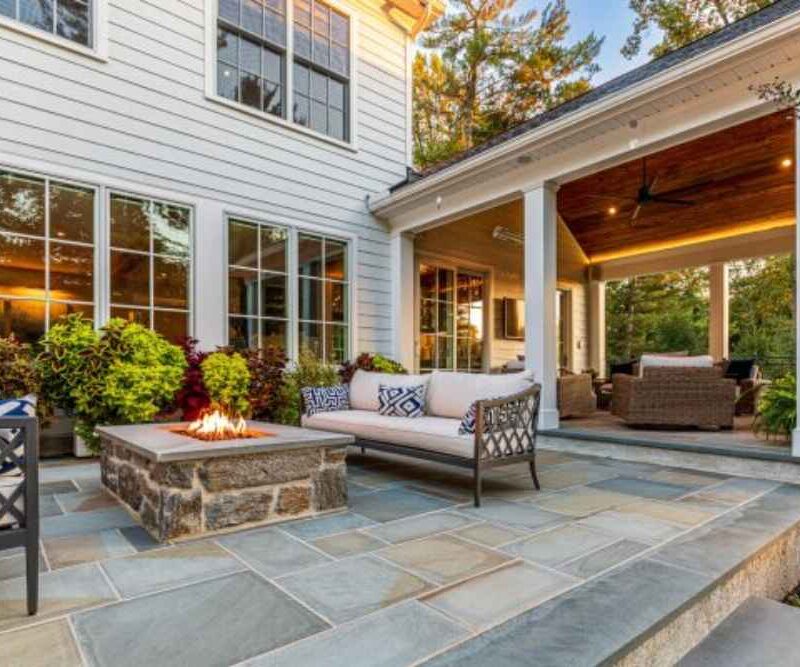 Outdoor Spaces with Masonry Techniques