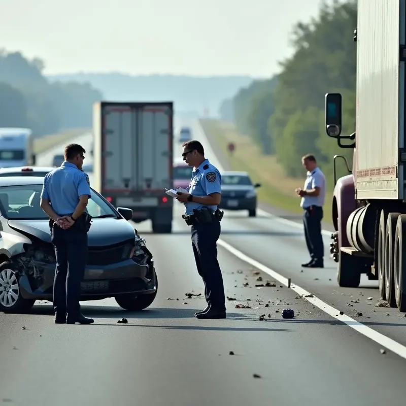 determining liability truck accidents