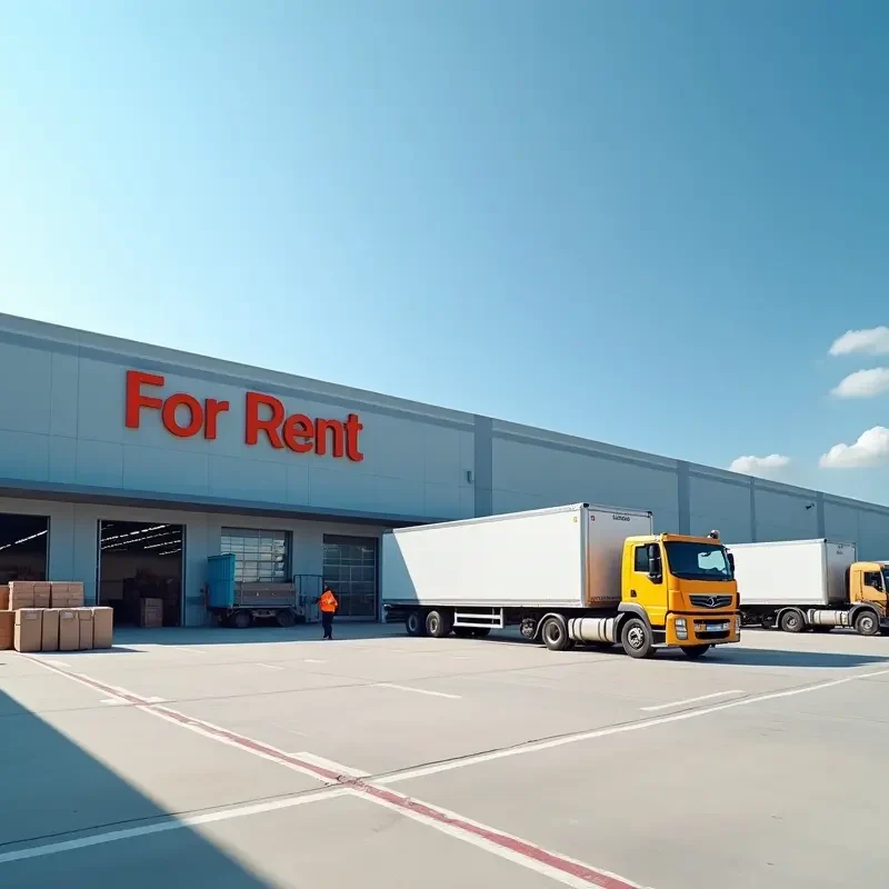renting warehouse logistic business