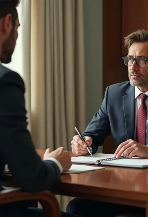 attorney discussing legal options with theme park accident victim