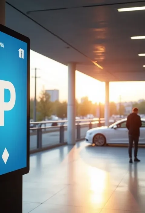 Digital Signage in Modern Parking Facilities