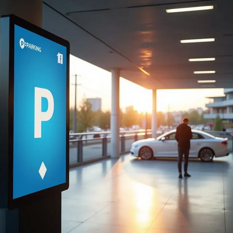 Digital Signage in Modern Parking Facilities