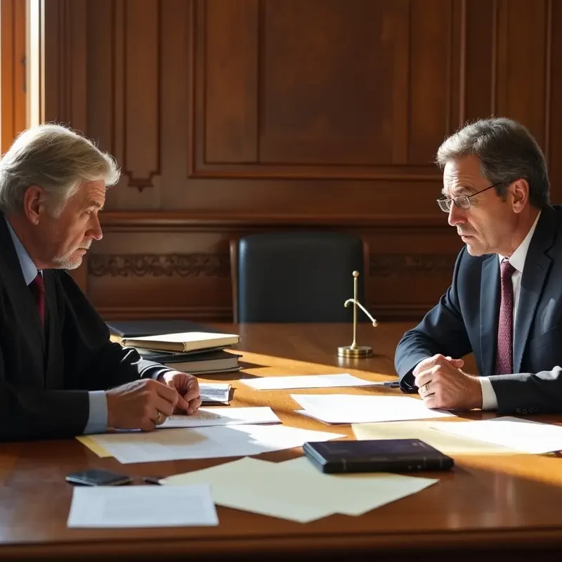 oklahoma family court reviewing alimony case documents