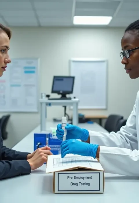 employer conducting drug testing for pre employment screening benefits