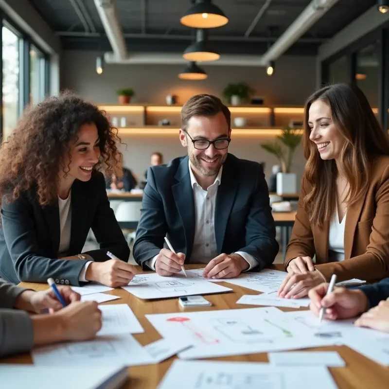 entrepreneur building strong brand identity that attracts loyal clients