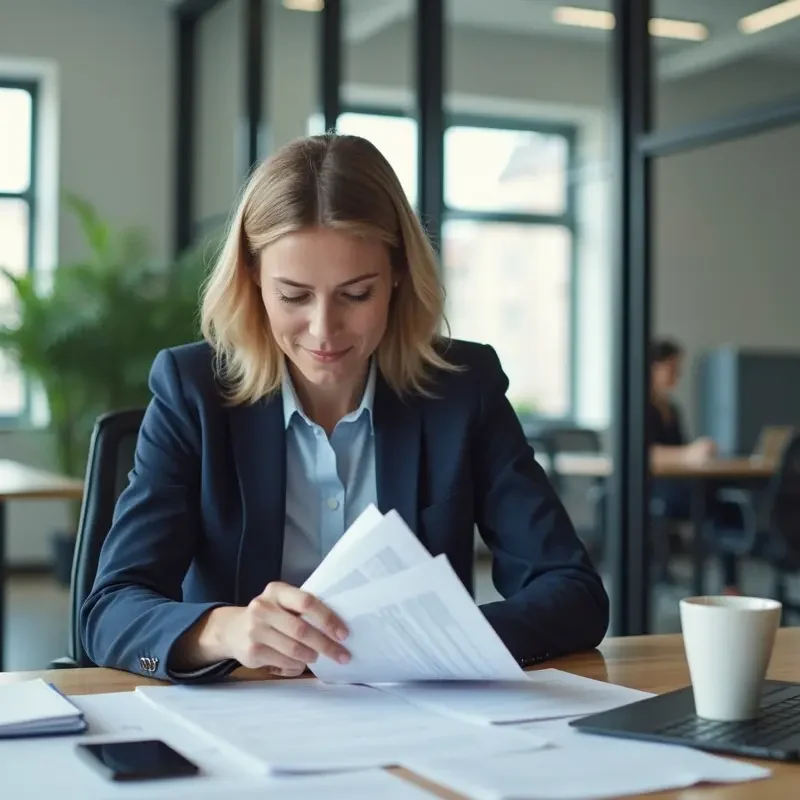 business owner reviewing business insurance coverage and protection options