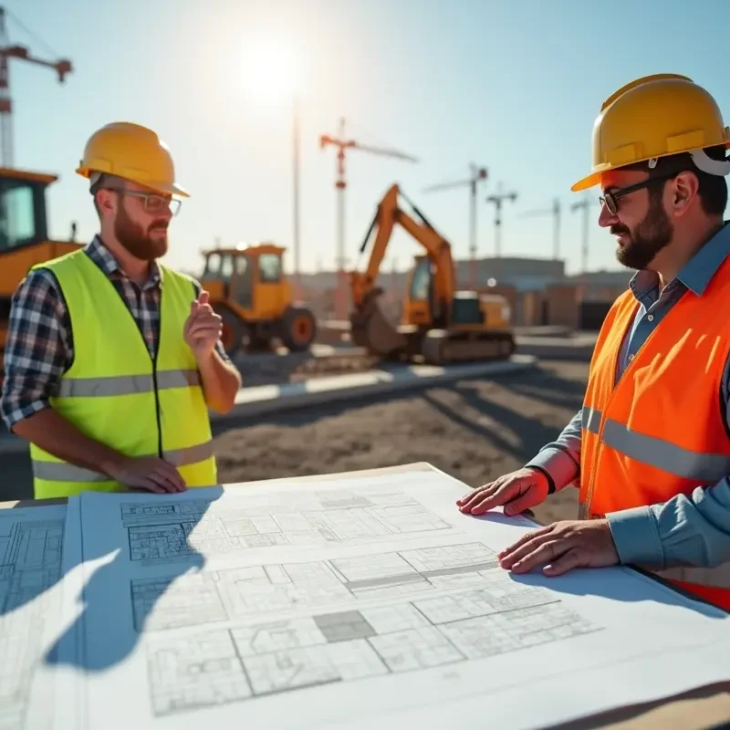 construction manager streamlining project workflows for improved efficiency and delivery