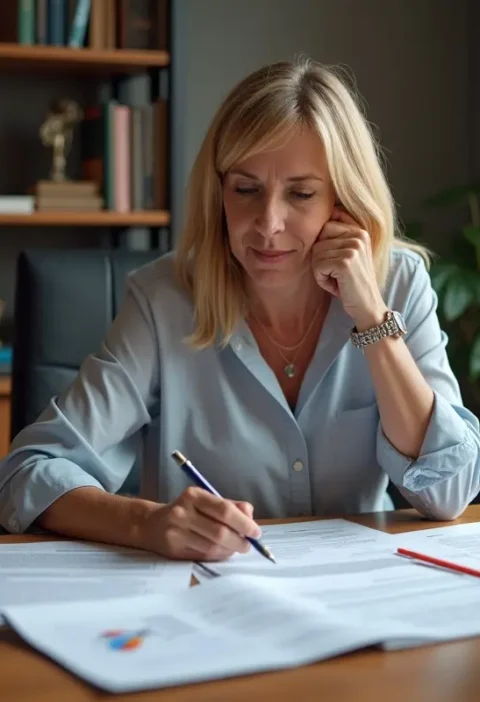 person using practical strategies to navigate divorce with confidence