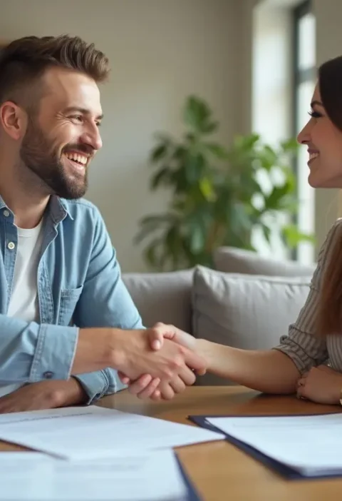homeowner using professional home buying services for fast property closings