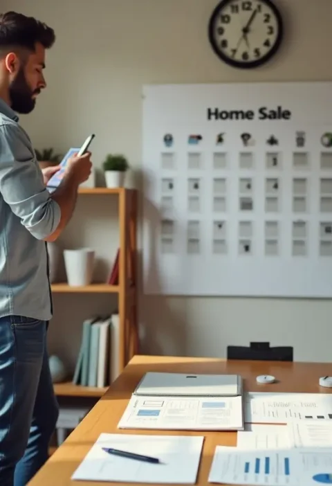homeowner using timing strategies to maximize home sale success