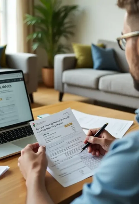 homeowner comparing different homeowners insurance coverage options available