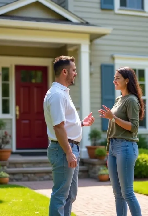 homeowner using practical selling strategies to stand out in market