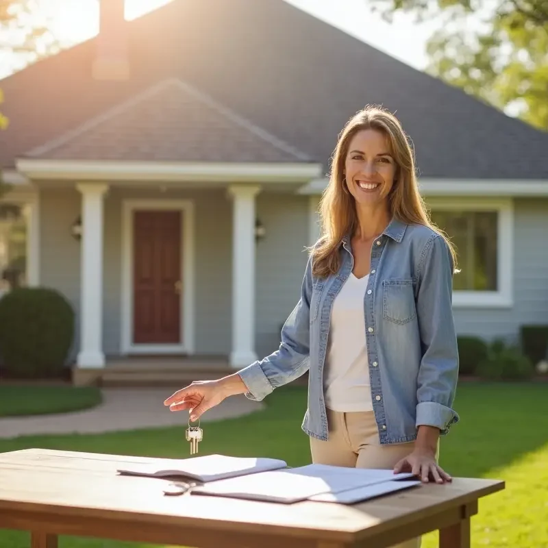 homeowner simplifying house sale process with faster closings and fewer obstacles
