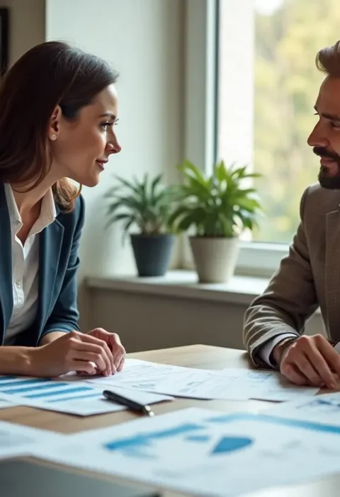 couple preparing for legal separation with improved financial planning