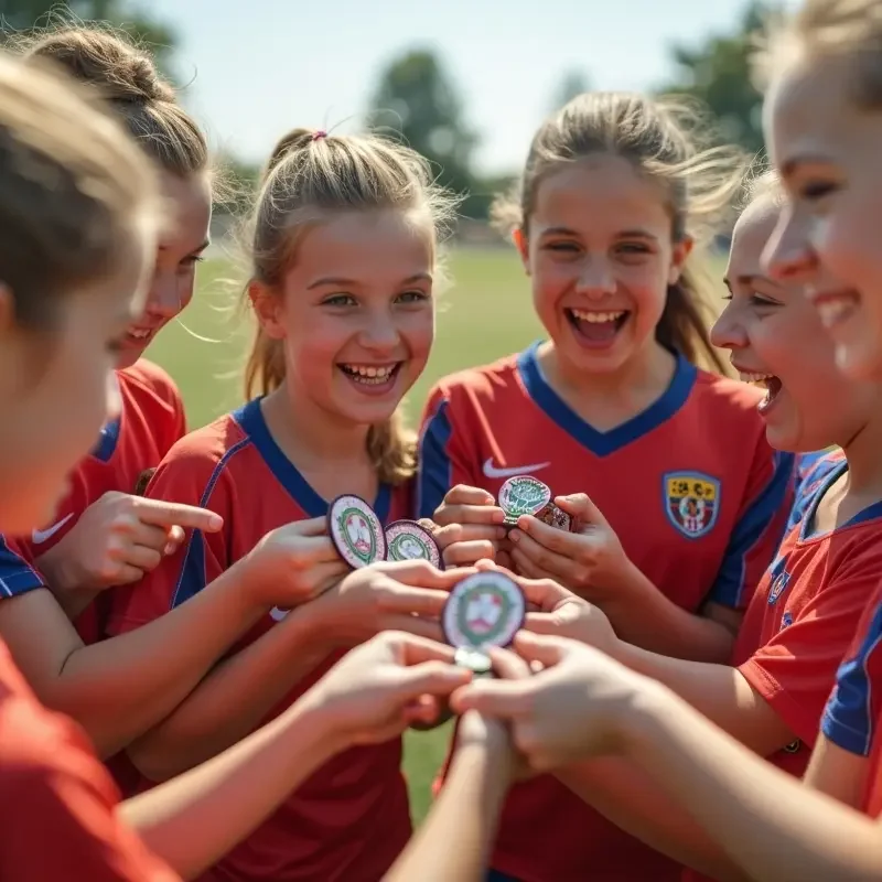 Custom Trading Pins in Fostering Team Spirit and Youth Sports Culture