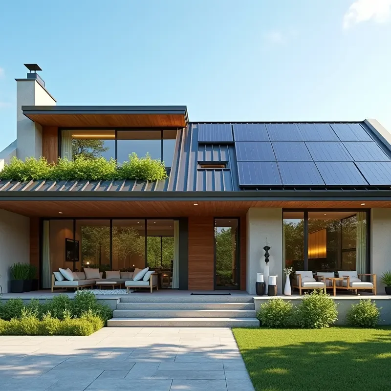 energy efficient roofing supporting sustainable and comfortable modern home living