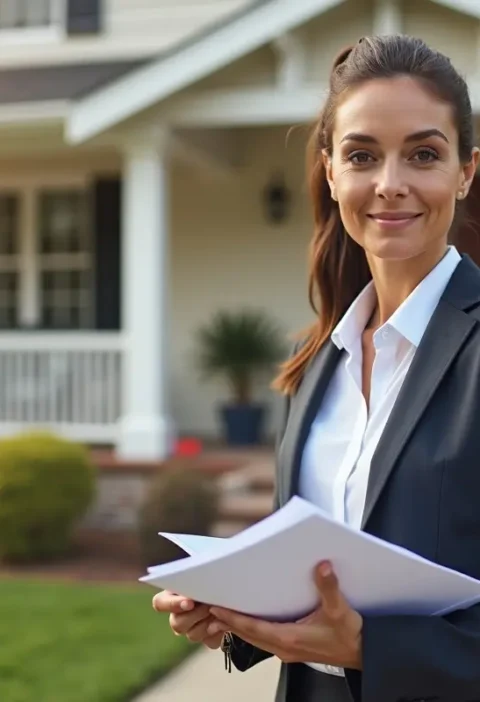 confident homeowner managing every step of the home selling process