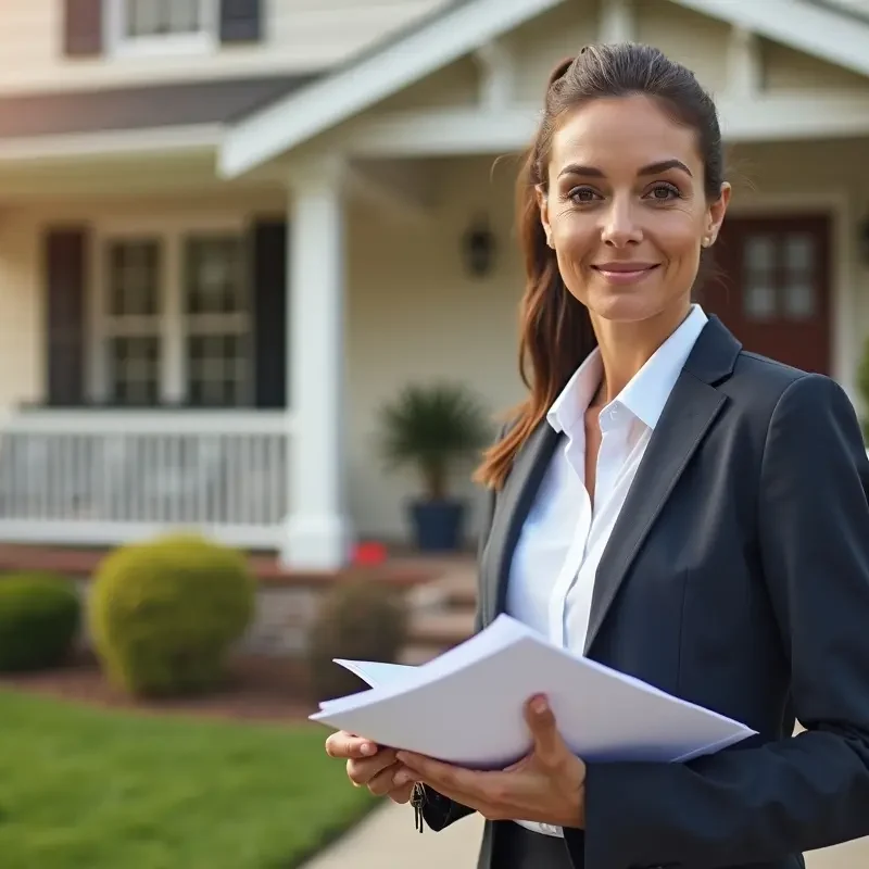 confident homeowner managing every step of the home selling process
