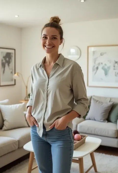 homeowner staying calm while preparing family home for successful sale