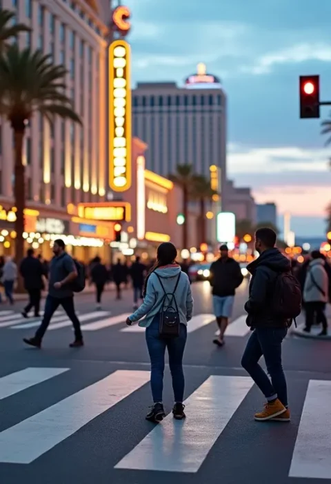 Pedestrian Safety on the Las Vegas Strip