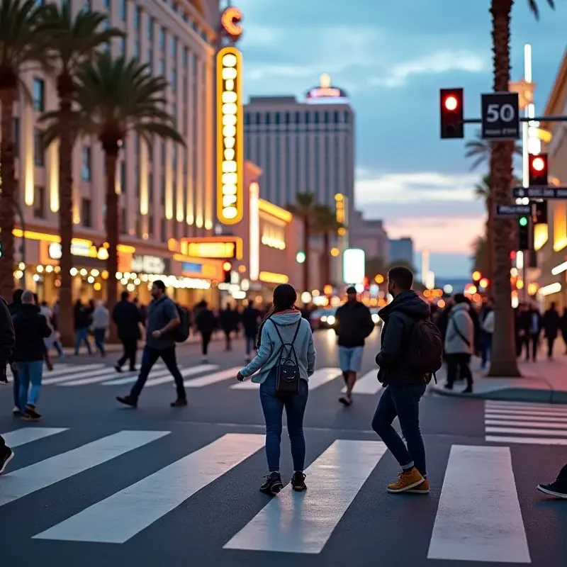 Pedestrian Safety on the Las Vegas Strip
